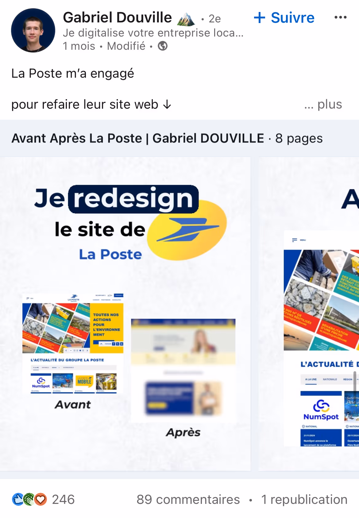 a screenshot of a linkedin post